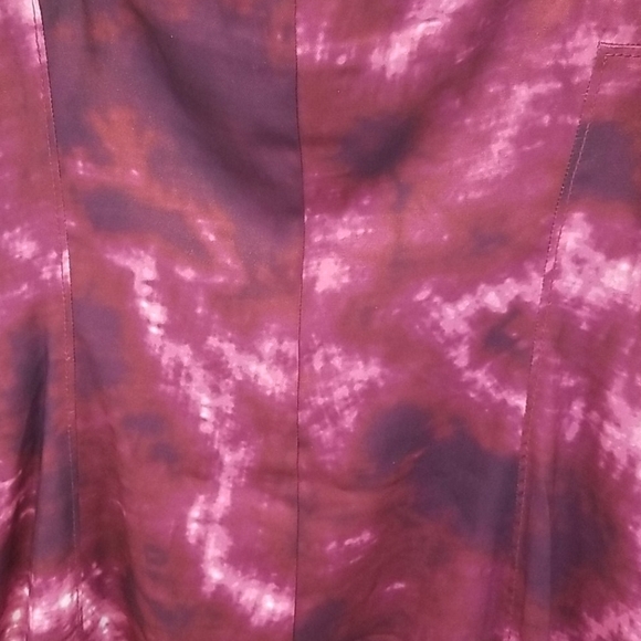 💕CINQ A SEPT💕 Tie Dye Alexa Satin Midi Dress - Picture 14 of 16